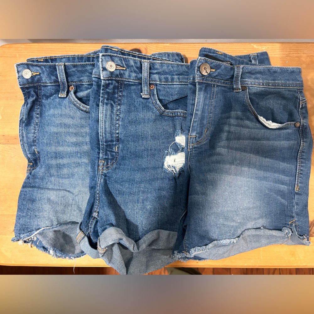 Bundle of 3 Women’s Size 10 Denim Shorts